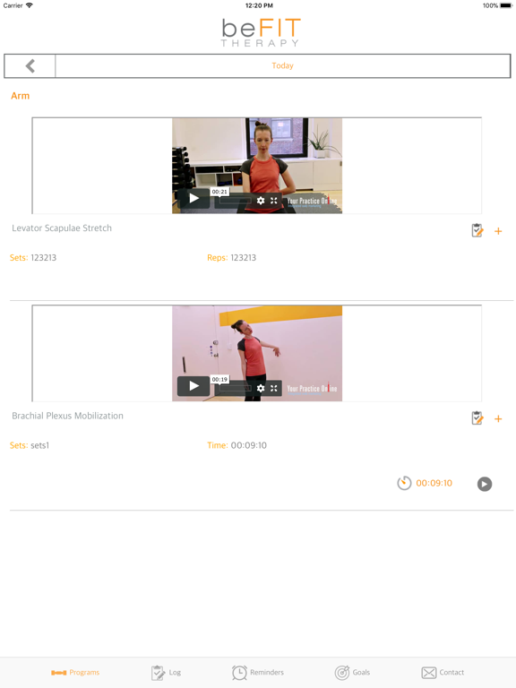 Screenshot #5 pour beFIT THERAPY