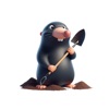 Digging Mole Stickers icon