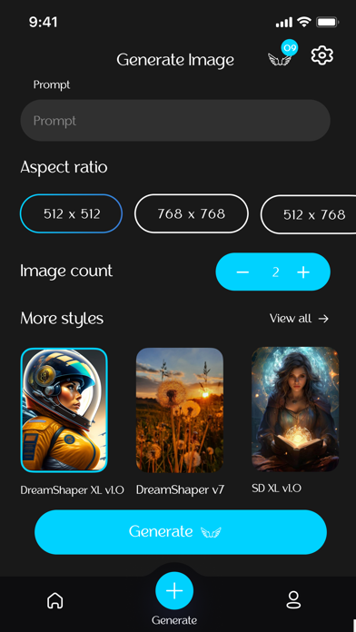 ChatGBT Image.Ai Art Generator Screenshot
