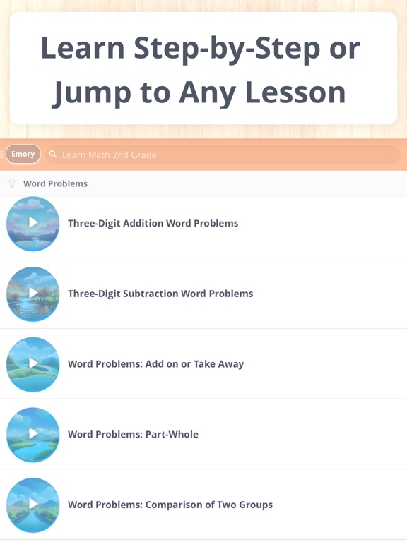 Learn Math 2nd Grade iPad screenshot 5 - Education app