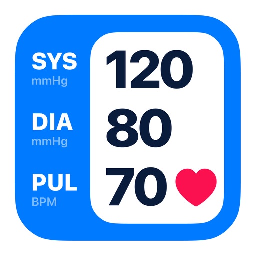 Heart Rate, Blood Pressure App