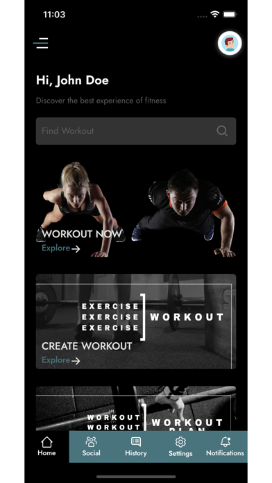 YOKD Fitness Screenshot