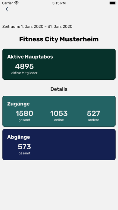DSB Statistiken Screenshot