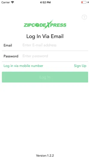 ZipcodeXpress screenshot 1