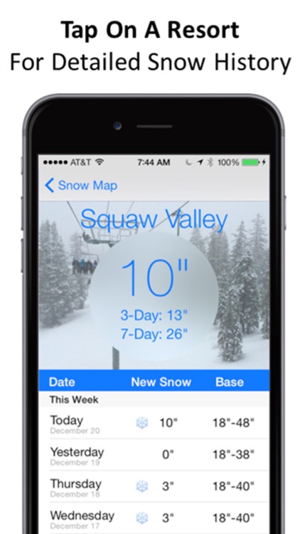 Tahoe Snow Map & Webcams