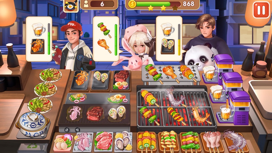 #7. Breakfast Story: cooking game (iOS) 由: YiYo Studios Co., Ltd