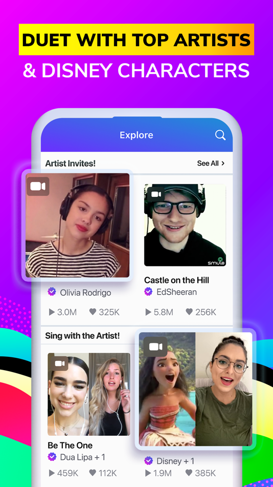 #6. Smule: Sing Songs & Make Music (iOS) Podle: Smule