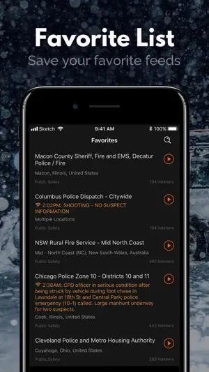 Police Scanner: Fire Radio screenshot 6