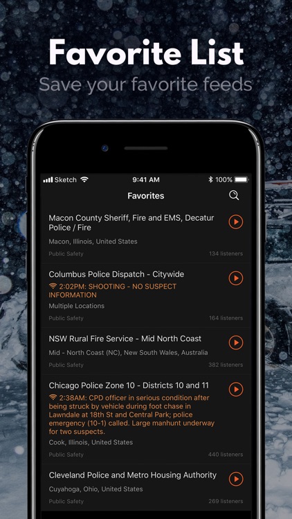Police Scanner: Fire Radio screenshot-5