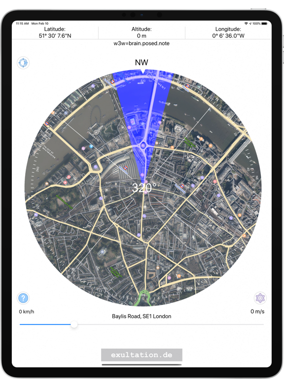 Compass - Professional iPad screenshot 2 - Navigation app