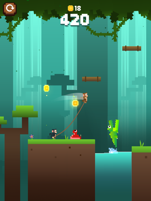 ‎Monkey Ropes Screenshot