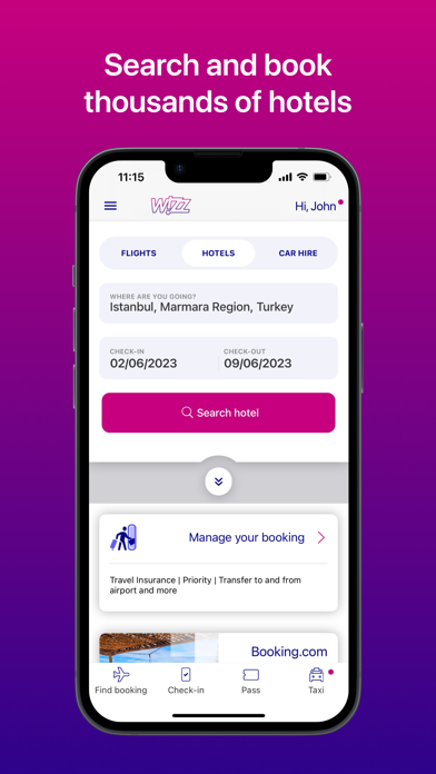 Wizz Air - Book Flights Screenshot