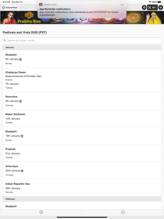 Prabhu Baa iPad screenshot 7 - Lifestyle app