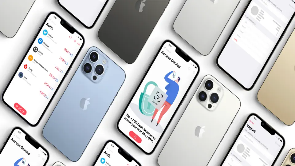 Скриншот Auth. - 2FA Smart Sync на iPhone 1