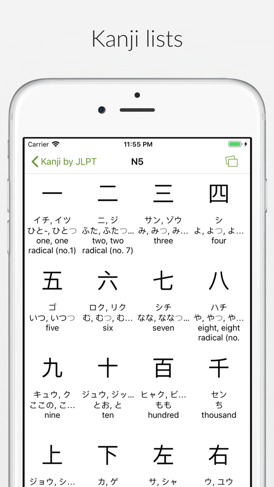 #4. Shirabe Jisho (iOS) Podle: Blazej Stanek