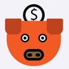 Money goal tracker - piggy icon