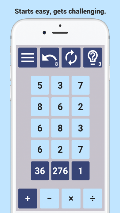 Math Solving Game NumberDrop Screenshot