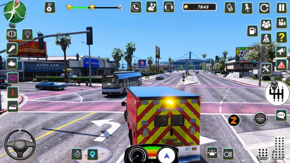 #3. Ambulance Rescue Drive Game 3D (iOS) Podle: Muhammad Tayyab