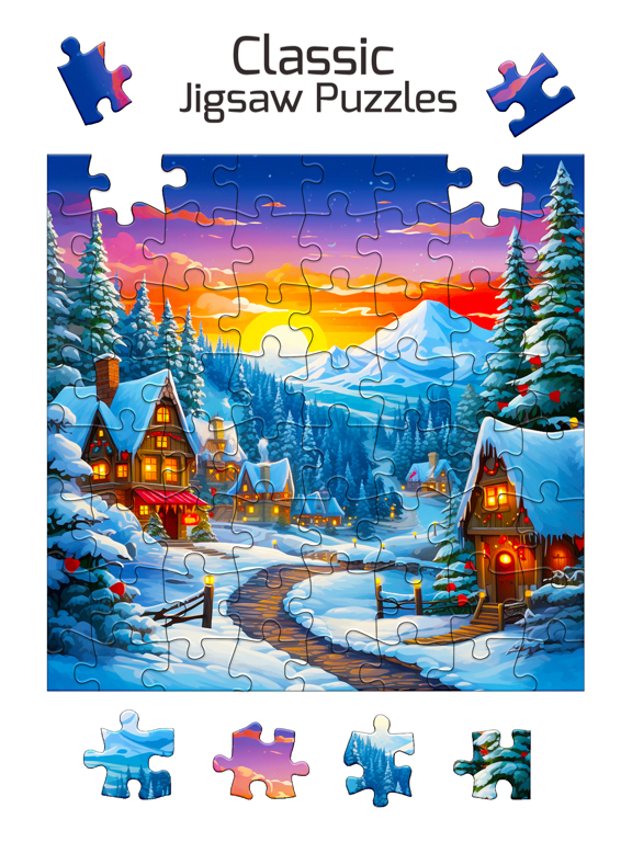 Screenshot #5 pour Christmas Jigsaw Puzzles.