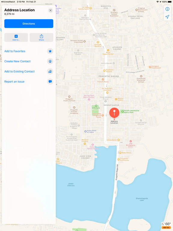 KrimeWatch iPad screenshot 7 - Social Networking app
