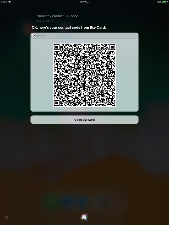 Screenshot #6 pour Biz-Card App