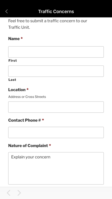 Chino Police Department Screenshot