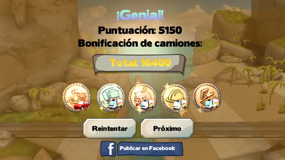 Captura de pantalla de Bridge Constructor Playground! en iPhone 5