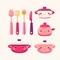 This is a Kitchen Supplies Game