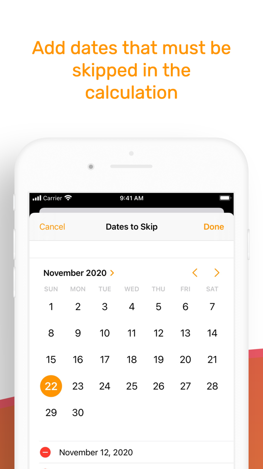 #5. Date Calculator - TimeRange (iOS) 由: Applorium Ltd