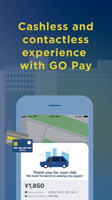 GO / Taxi app for Japan Screenshot