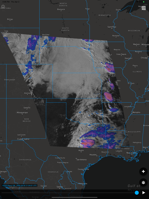 SatSquatch iPad screenshot 6 - Weather app