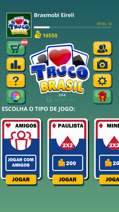 Truco Brasil - Truco online Screenshot
