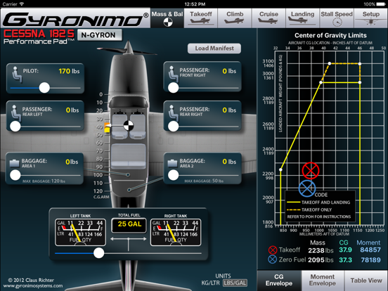 C182S iPad screenshot 1 - Reference app