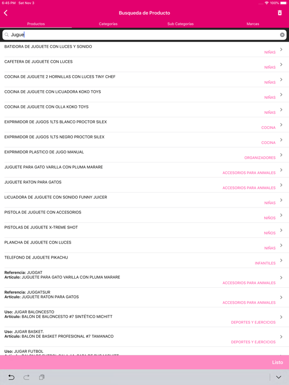 Catálogo Digital Sillaca C.A. iPad screenshot 2 - Shopping app