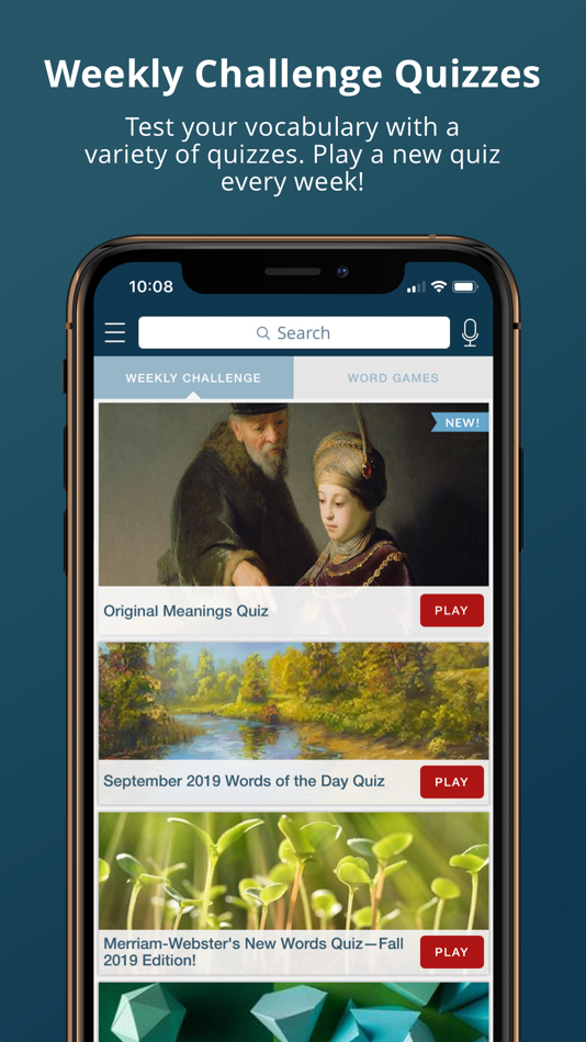 #4. Merriam-Webster Dictionary (iOS) 由: Merriam-Webster, Inc.