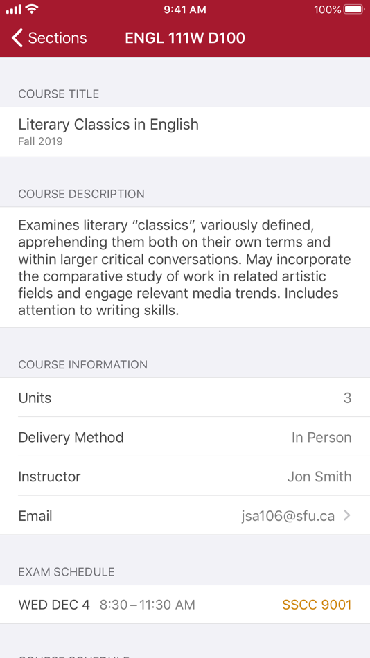 #5. SFU Snap (iOS) Podle: Simon Fraser University