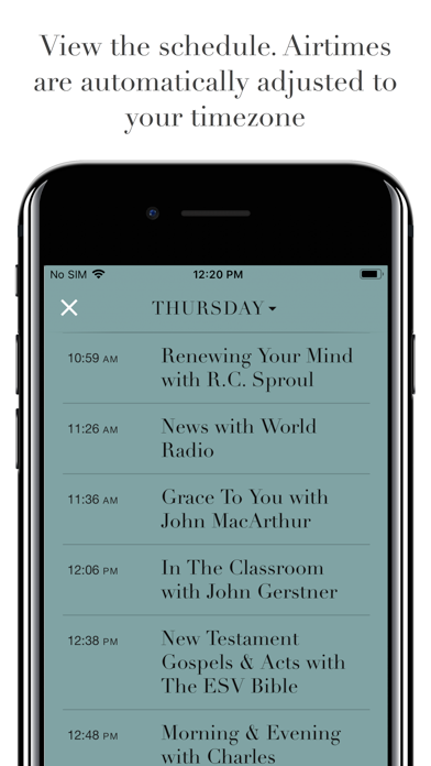 RefNet Christian Radio iPhone screenshot 5 - Education app
