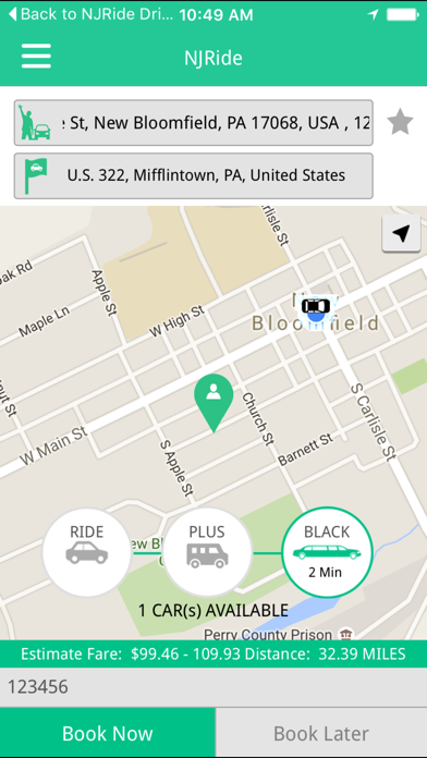 NJRide Screenshot