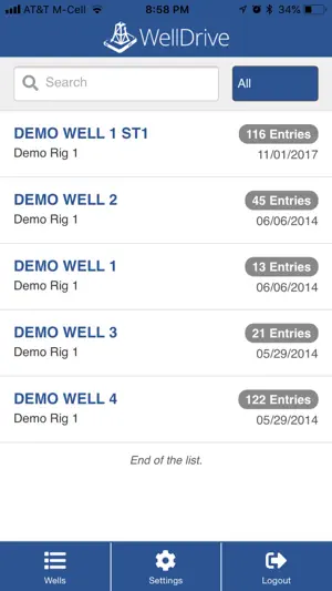 WellDrive screenshot 2