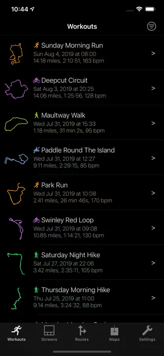 WorkOutDoorsのスクリーンショット（3/10）