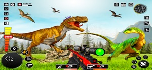 Wild Dino Hunter:Shooting Game screenshot #3 for iPhone