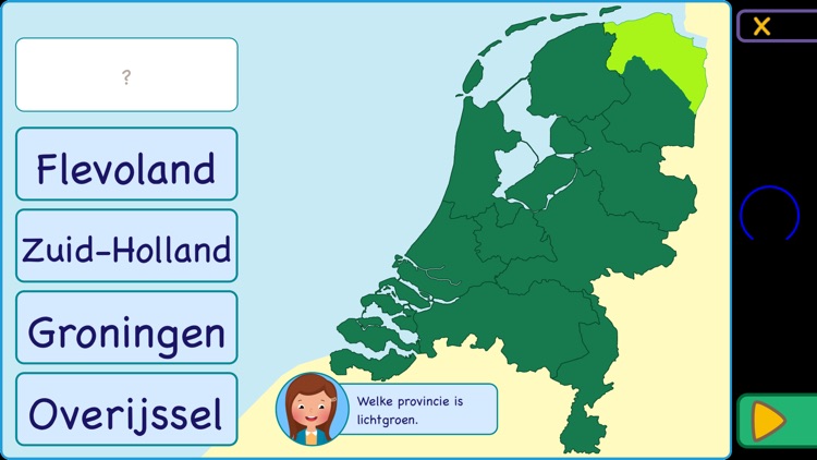 Topografie Nederland