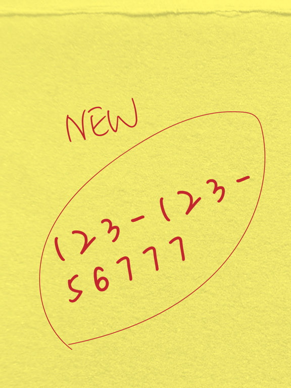 easy MEMO - easy to write iPad screenshot