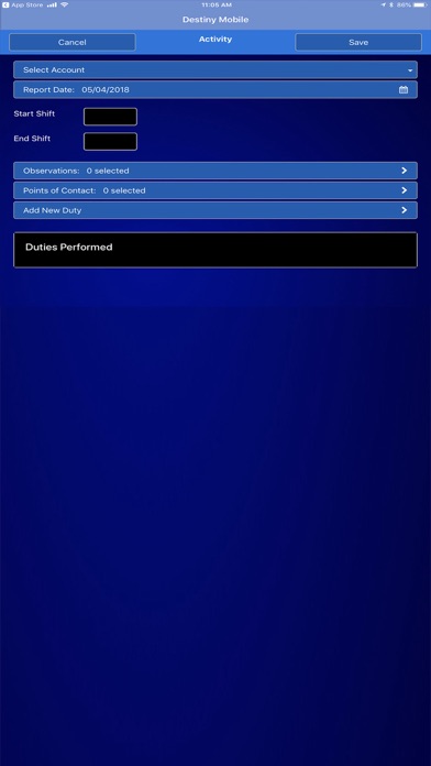 Destiny Mobile Screenshot