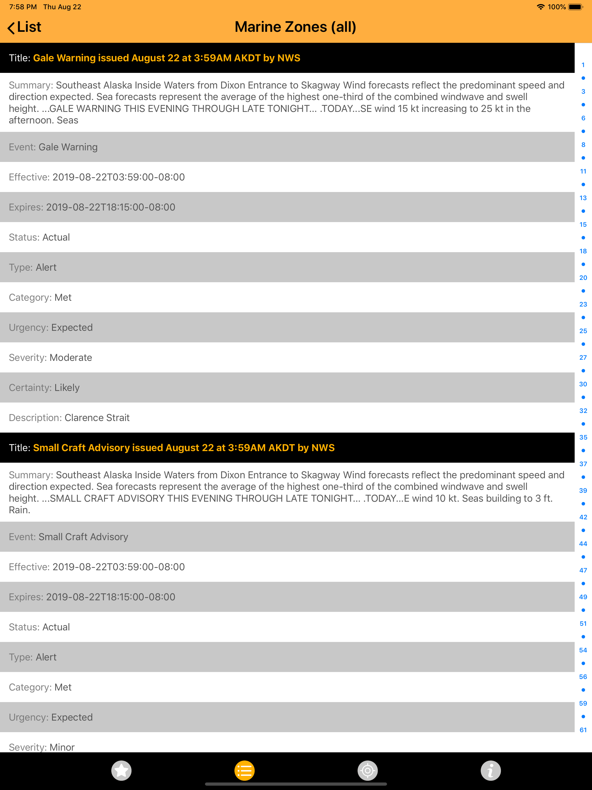 NOAA Alerts Weather screenshot 10