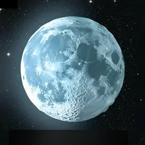 달 - 달의 위상,달 단계의 달력과,Moon S icon