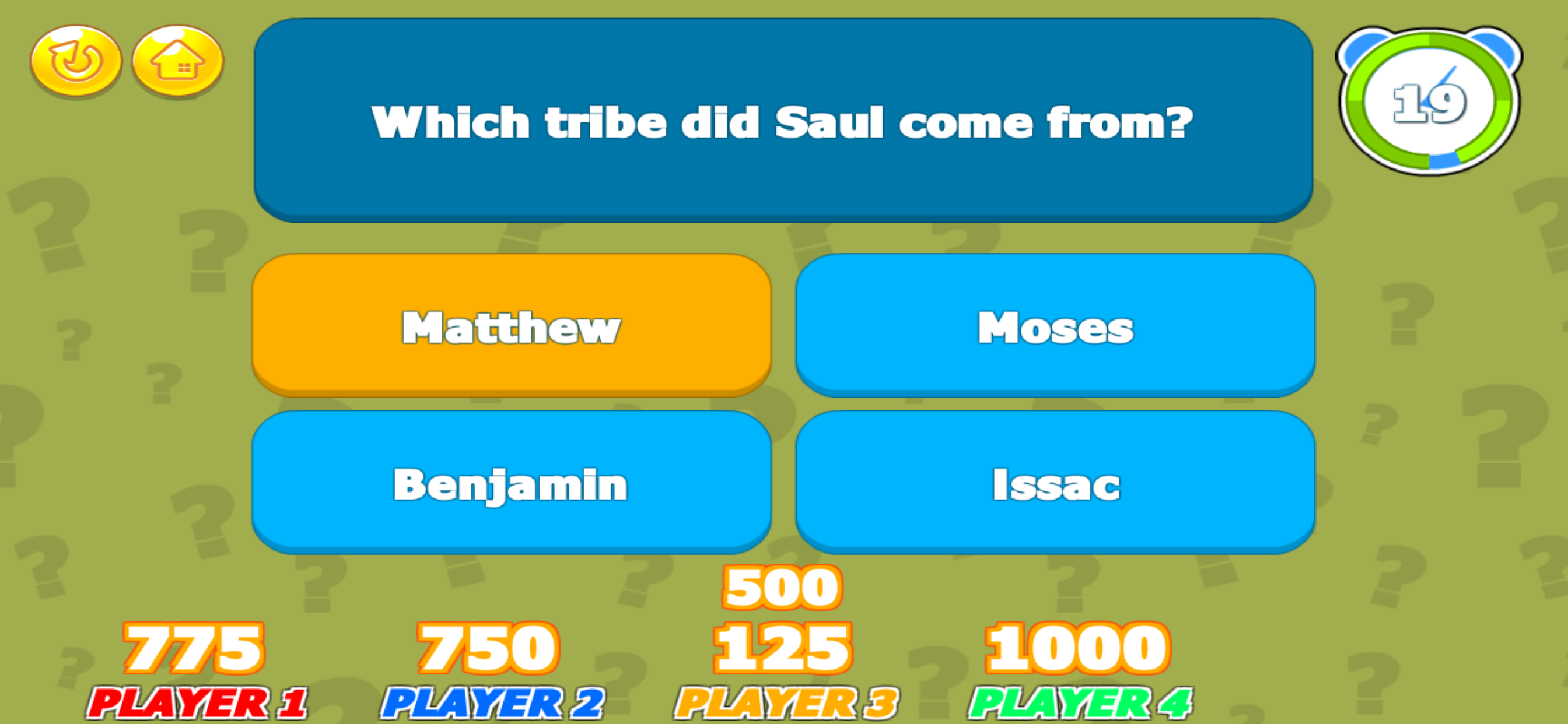 The Bible Trivia Challenge