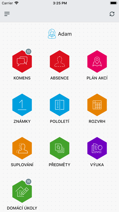 Screenshot #1 pour Bakaláři OnLine