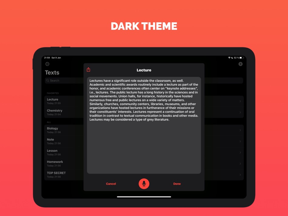 #4. Speech To Text: AI Note Taker (iOS) 由: LYKOV STUDIO LTD