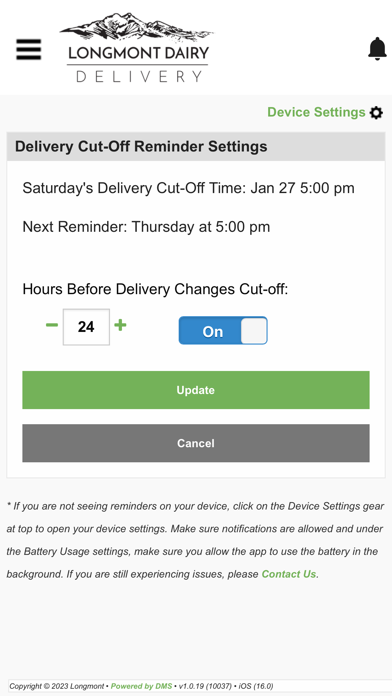 Longmont Dairy Screenshot